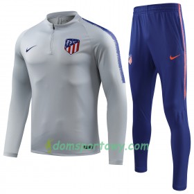 Atlético Madryt Komplet Bluzy Treningowe Szary Biały 2018-2019